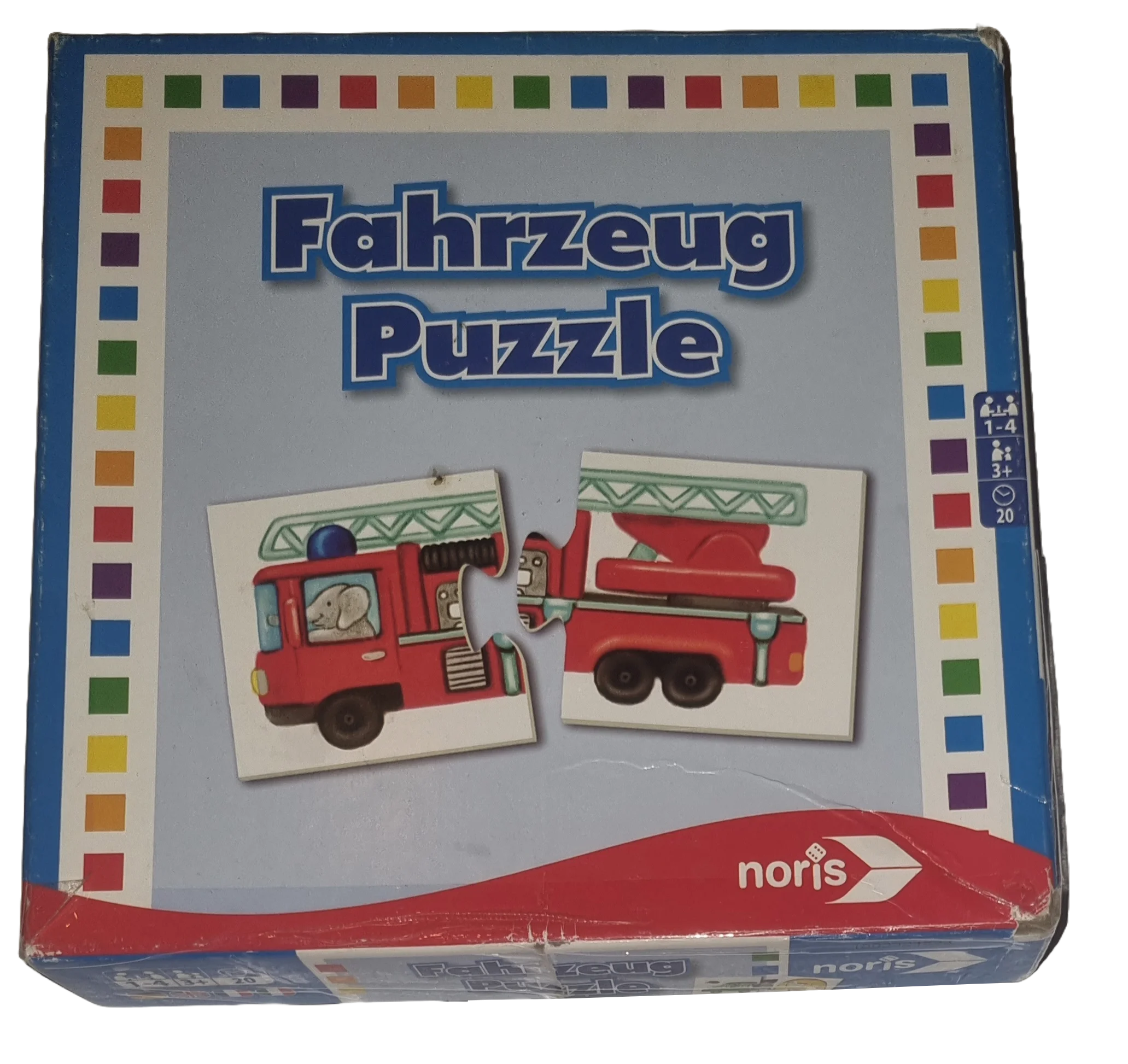 Noris Fahrzeuge-Puzzle 