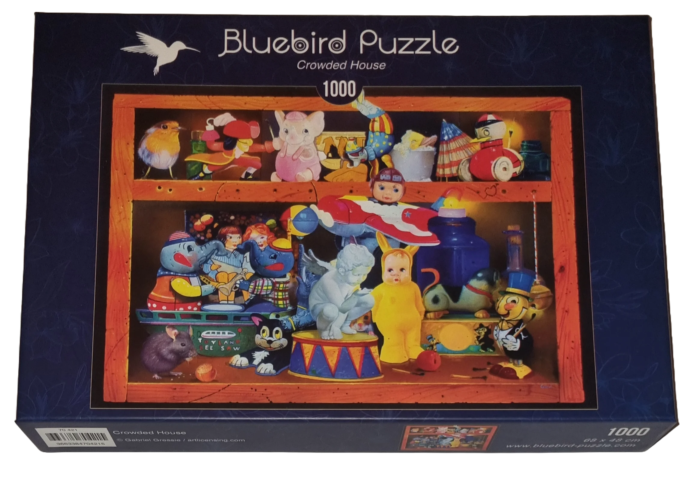 Art by Bluebird Puzzle 1000 Teile 70421 Crowed House