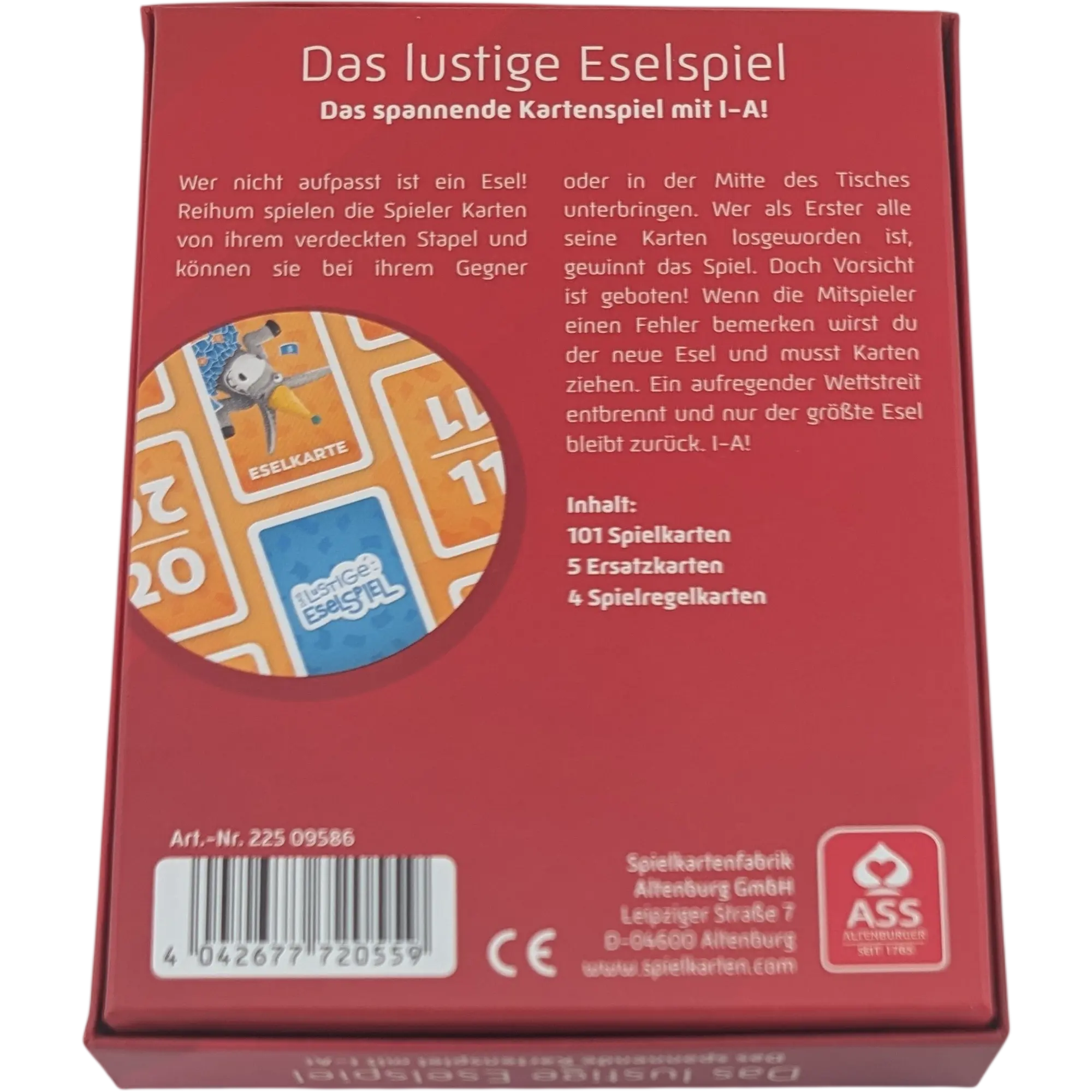 ASS Die besten Kartenspiele Shuffle Das lustige Eselspiel