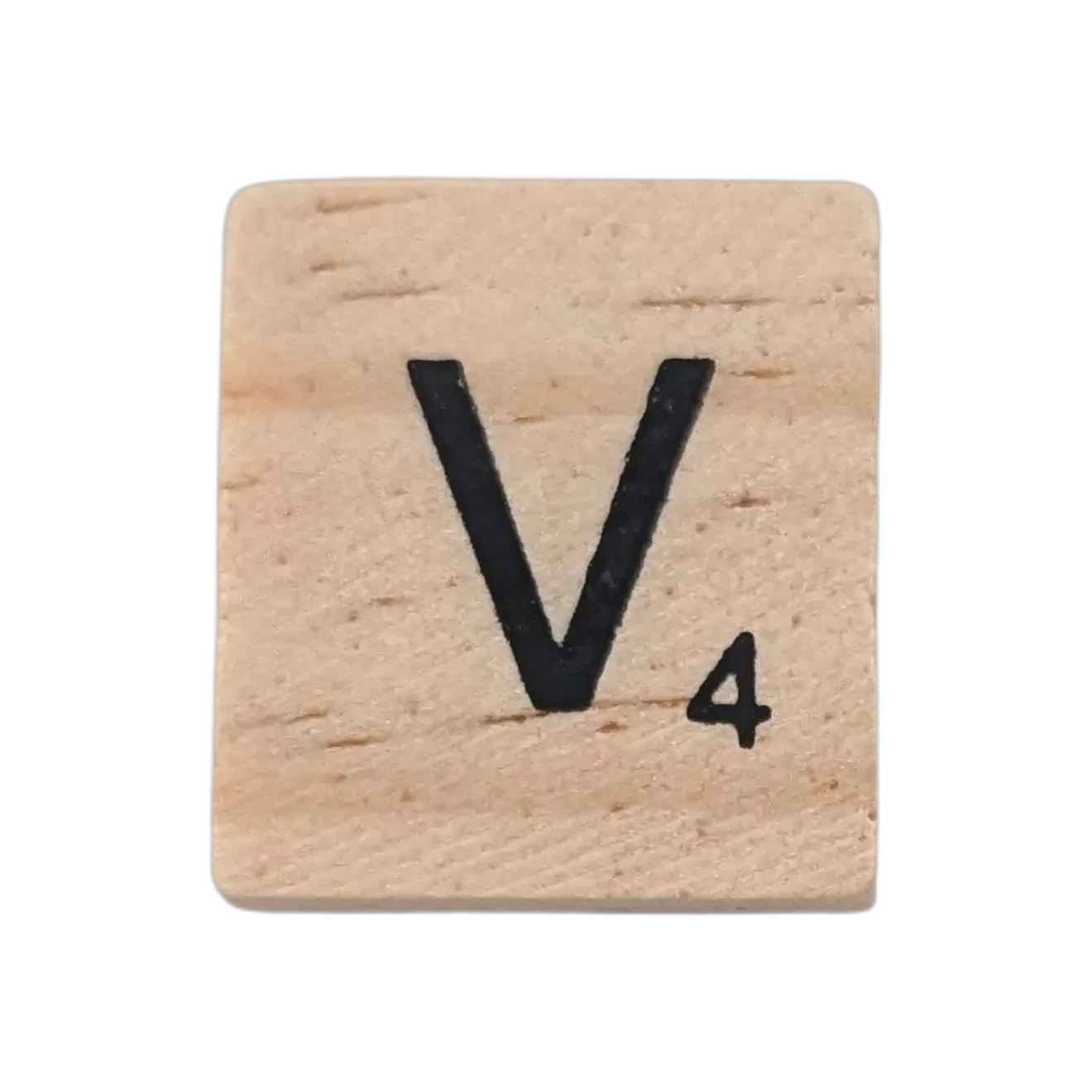 Scrabble Ersatzbuchstaben Holz V