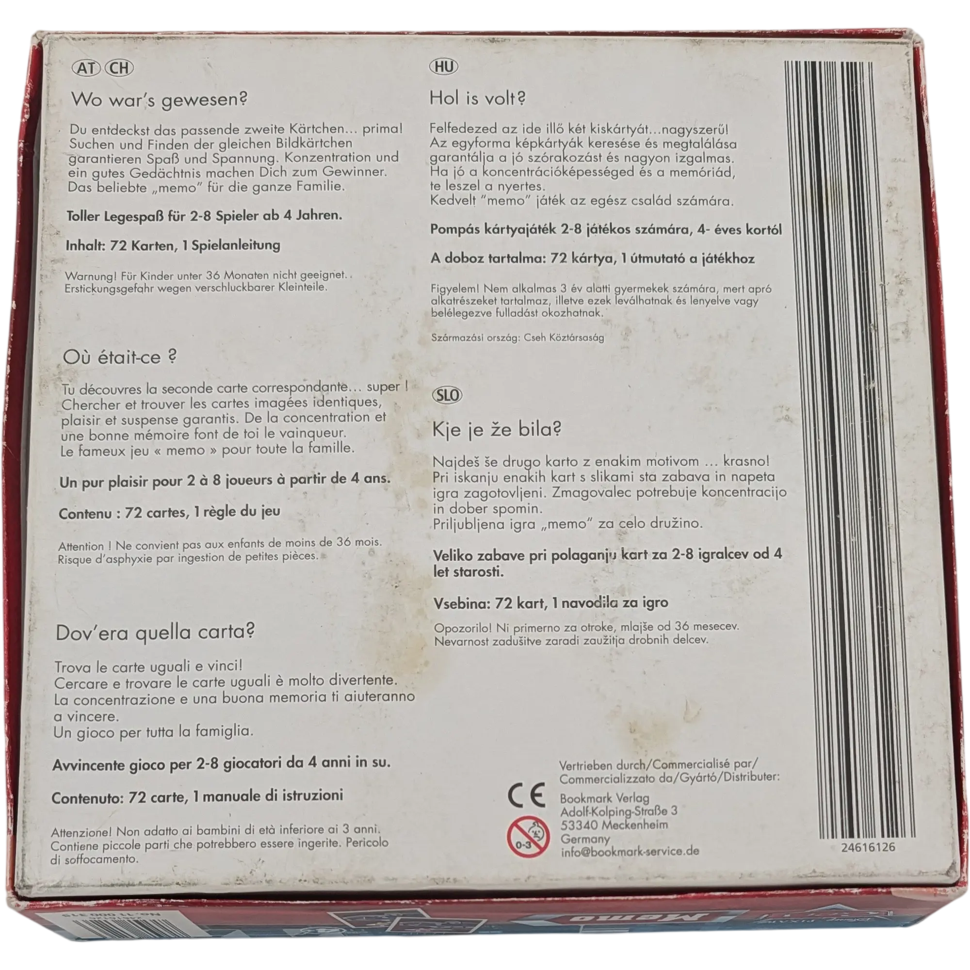 Bookmark Verlag Disney Pixar Cars Memo, Ansicht 2