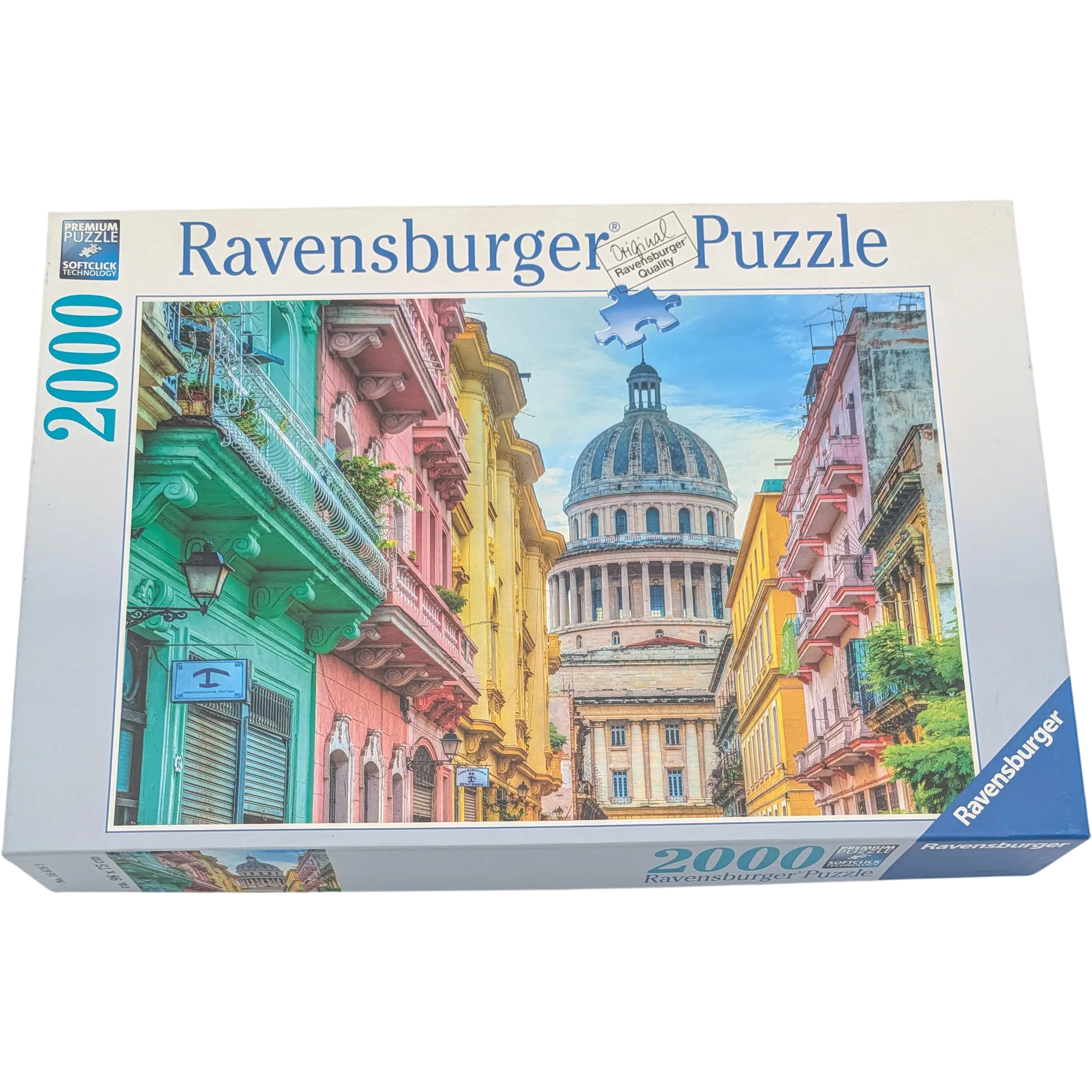 Ravensburger Puzzle 2000 Teile 166183 Buntes Kuba
