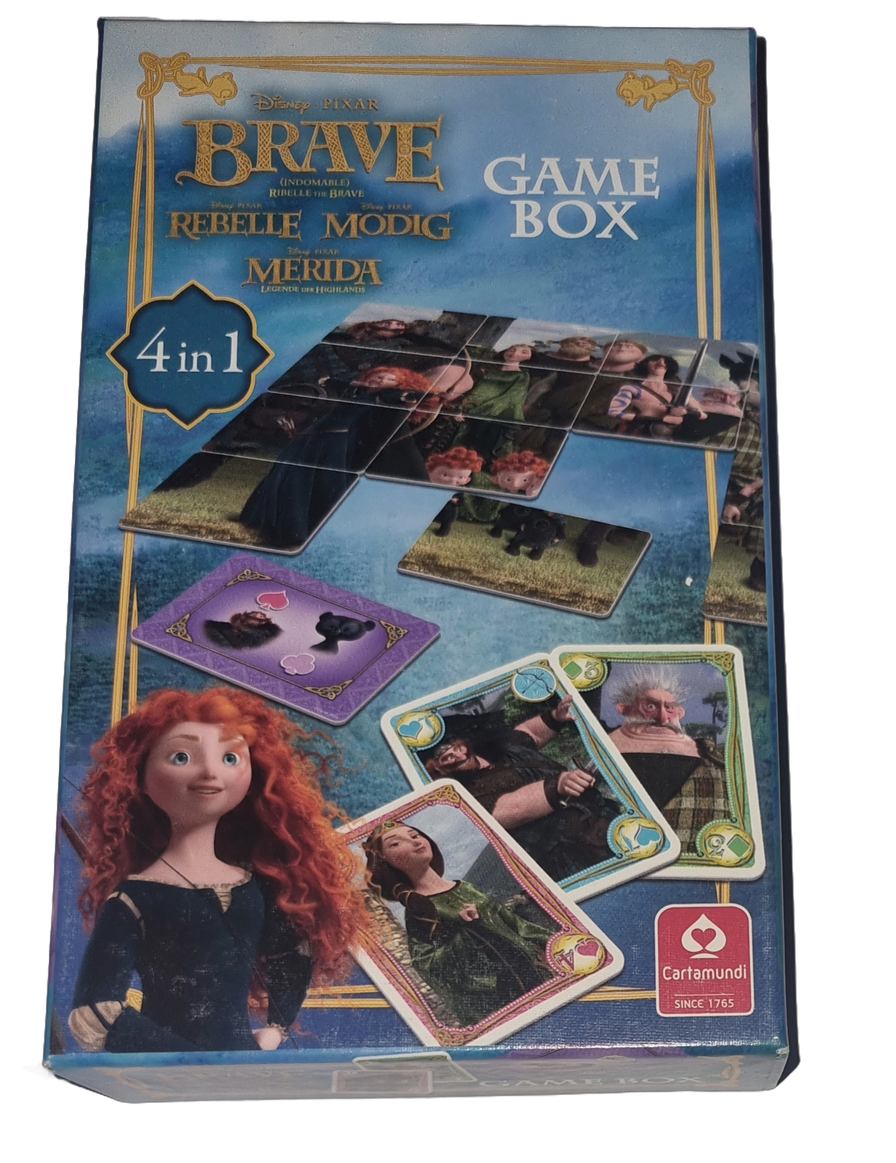 ASS Brave Game Box Rebelle Modig Merida 4 in 1