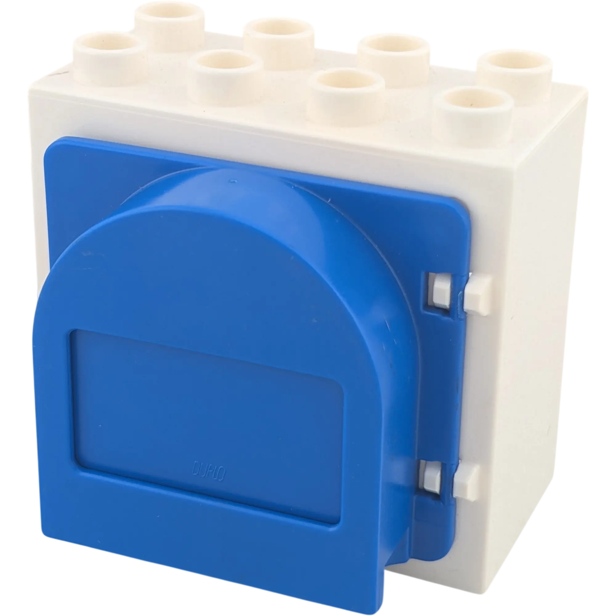 Lego Duplo 2x4 Briefkasten Weiß Blau Klappe Post