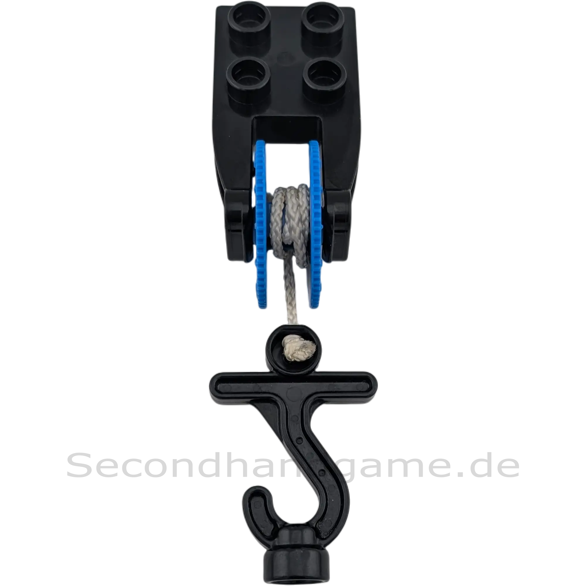 Lego Duplo 42026 Kran Seilwinde mit Haken Schwarz Blau
