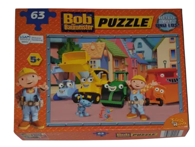 Bob der Baumeister Puzzle 63 Teile Helme auf und los!