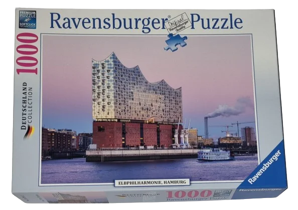 Ravensburger Puzzle Premium softclick Deutschland Collection 1000 Teile 197842 Elbphilharmonie Hamburg