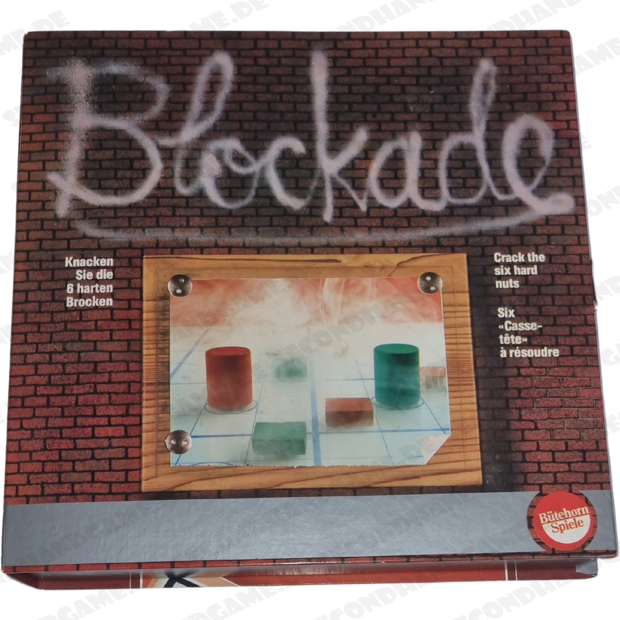 Blütehorn Spiele- Blockade Logikspiel mit 6 Varianten