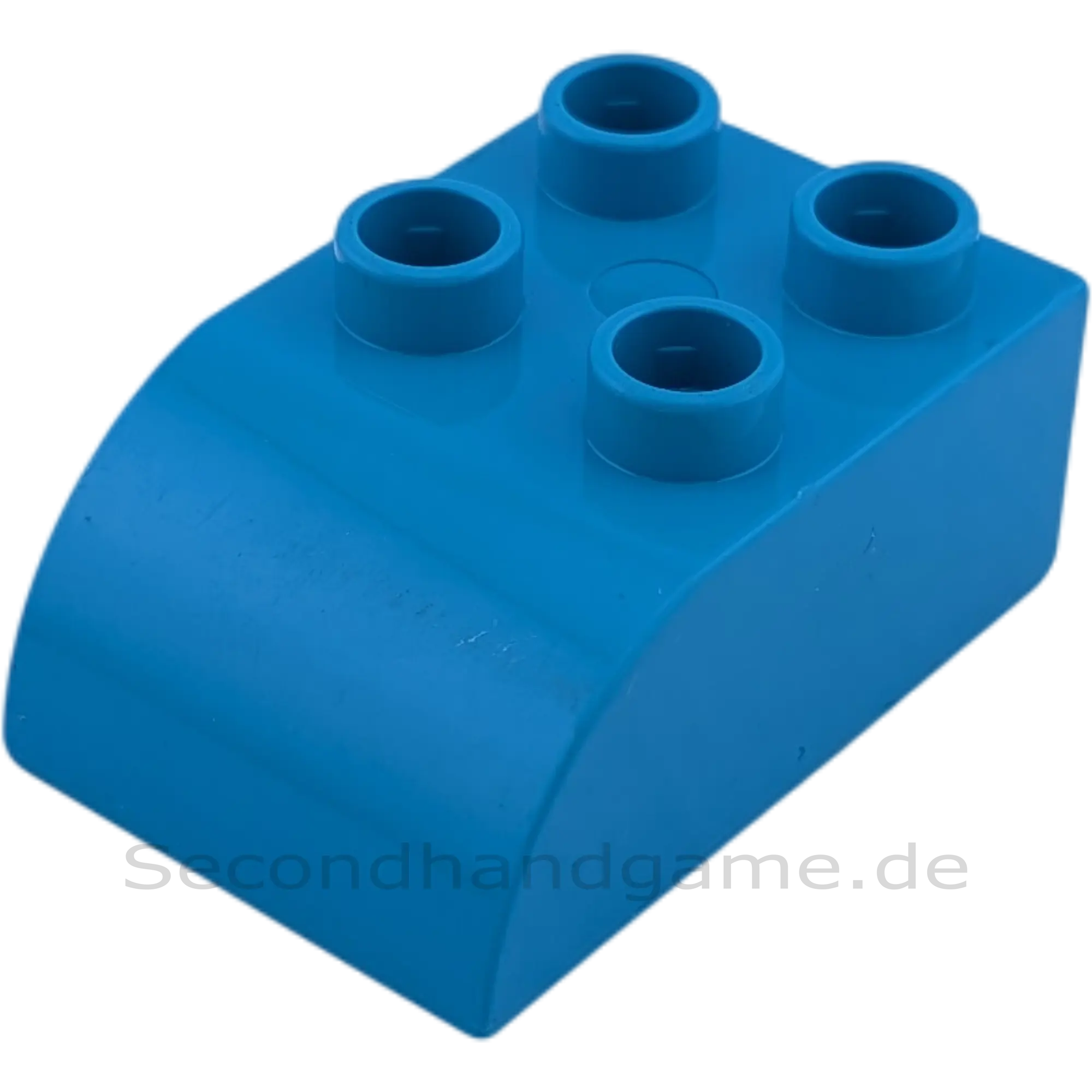 Lego Duplo 2x3 Dachstein 2302 Mittelblau