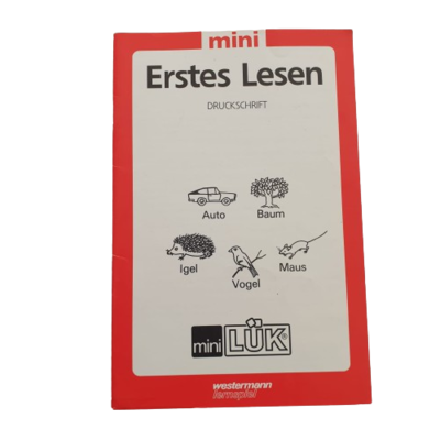 Mini Lük Erstes Lesen Druckschrift Mini Lük Erstes Lesen Druckschrift