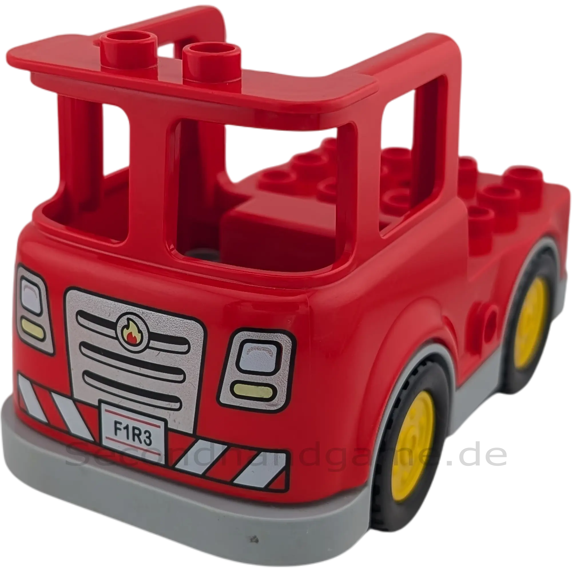 Lego Duplo Lastwagen Rot im FeuerwehrdesignLego Duplo Lastwagen Rot im Feuerwehrdesign