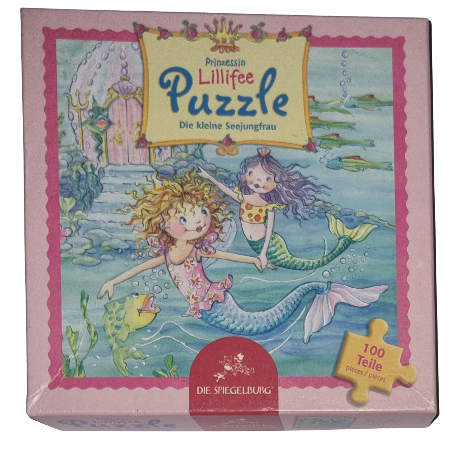 Die Spiegelburg Prinzesssin Lillifee Puzzle 100 Teile Die kleine Seejungfrau