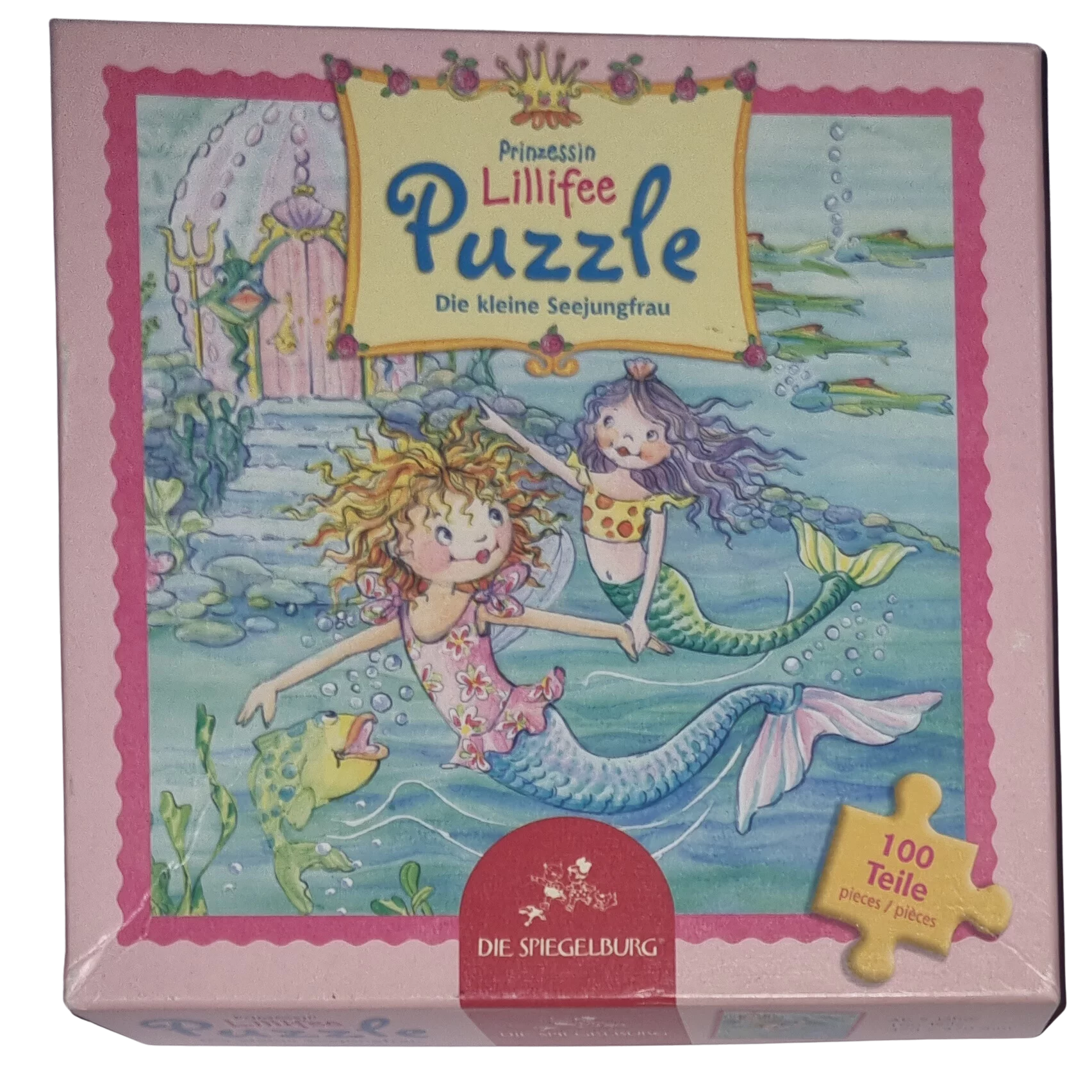 Die Spiegelburg Prinzesssin Lillifee Puzzle 100 Teile Die kleine Seejungfrau