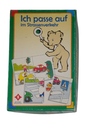 Berliner Spielkarten Ich passe auf im Straßenverkehr 9643