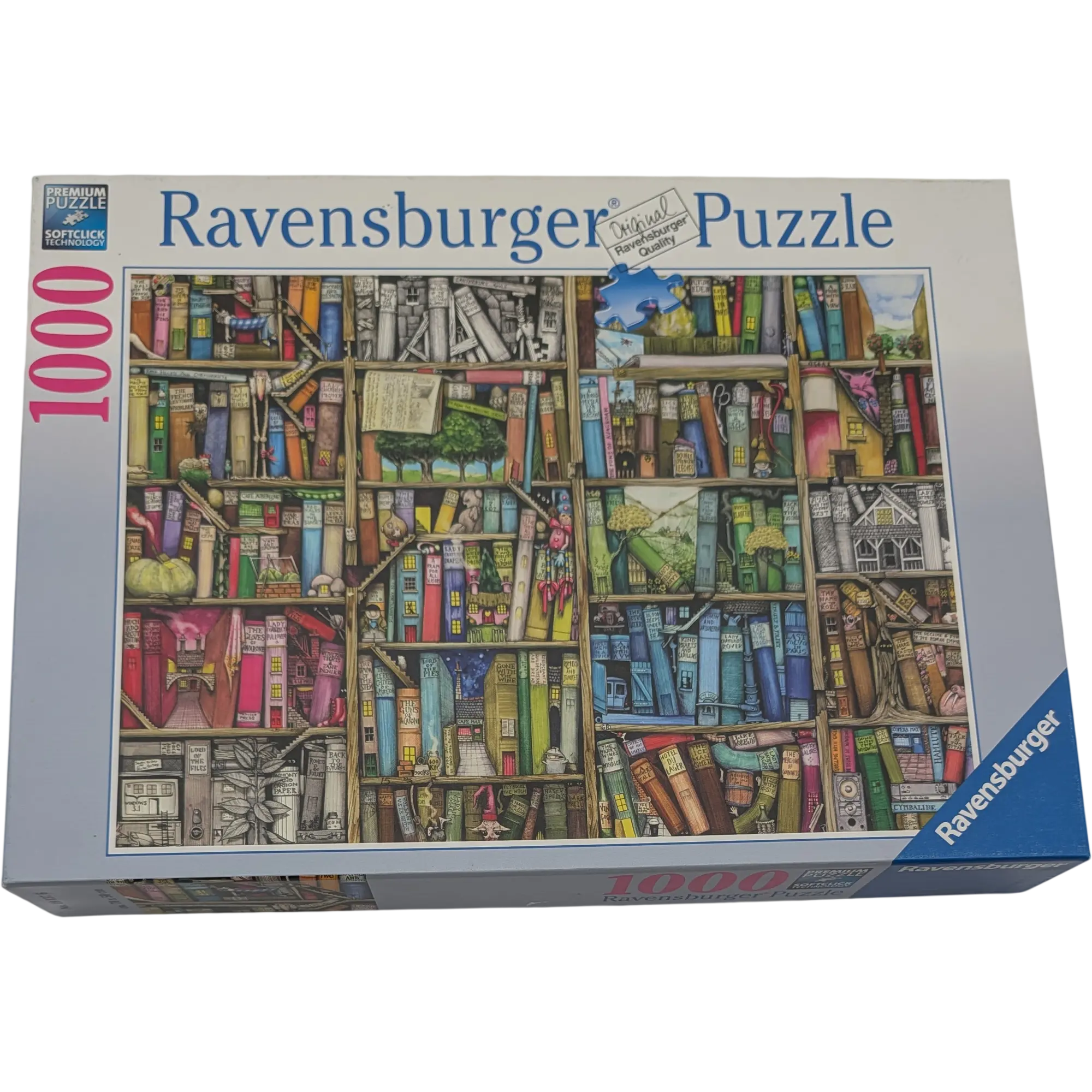 Ravensburger Puzzle 1000 Teile 191376 Magisches Bücherregal