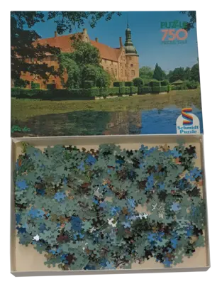 Schmidt Commodore Puzzle 750 Teile 6252581 Wasserschloß Vittskövle