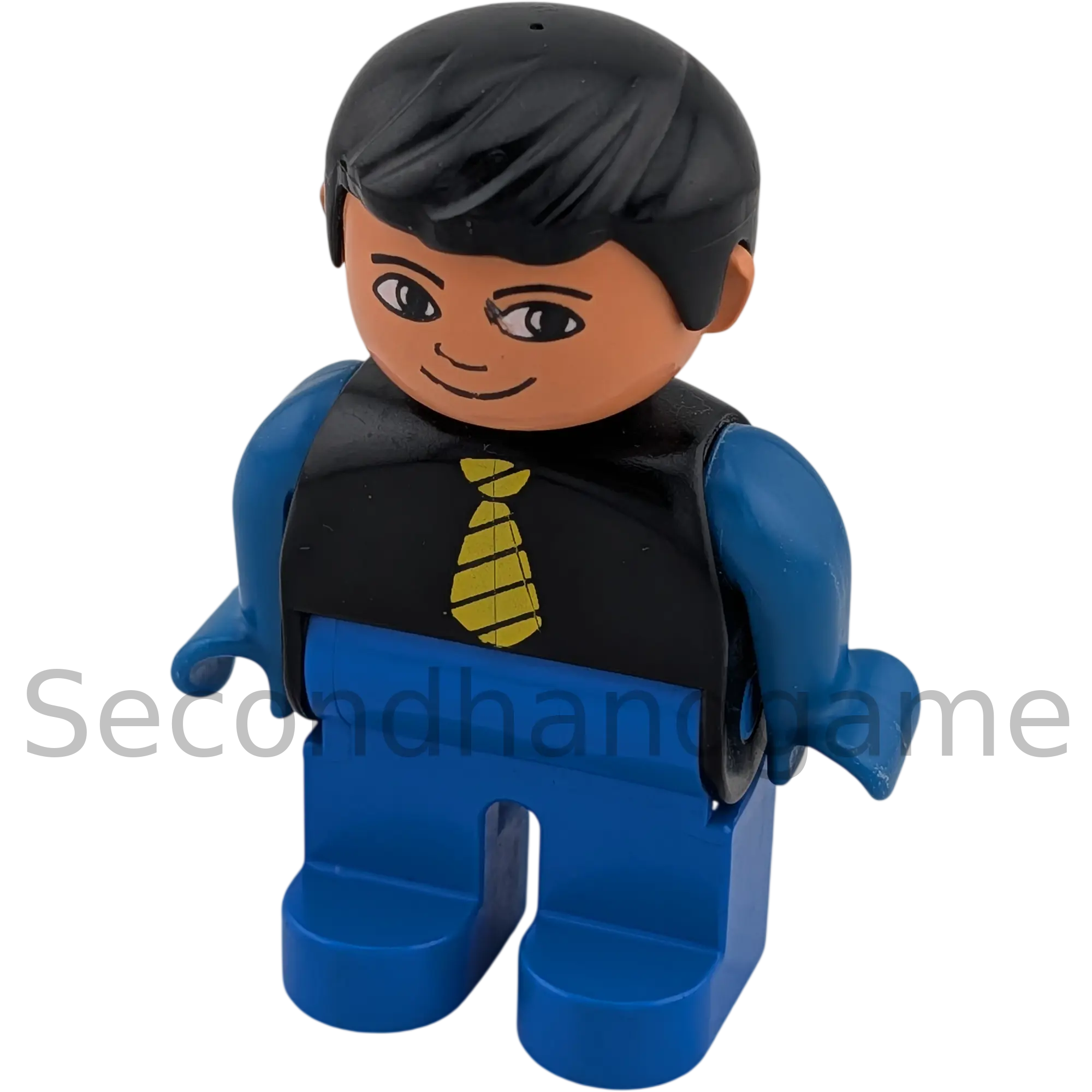 Lego Duplo Figur Mann 47394 Mann im Anzug Blau Schwarz gelbe Krawatte