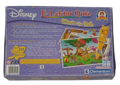 Clementoni Disney Winnie the Pooh E-Lektor Quiz