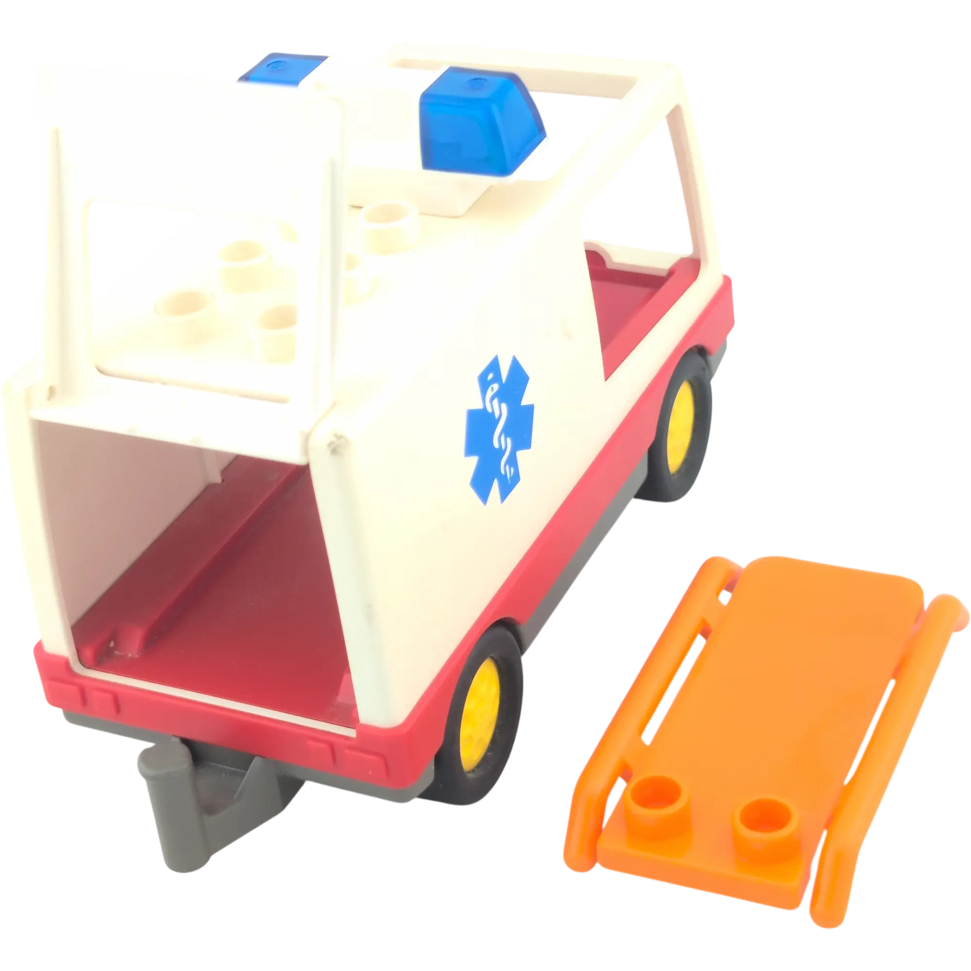Lego Duplo Krankenwagen Rot Weiß Krankentransport mit Trage