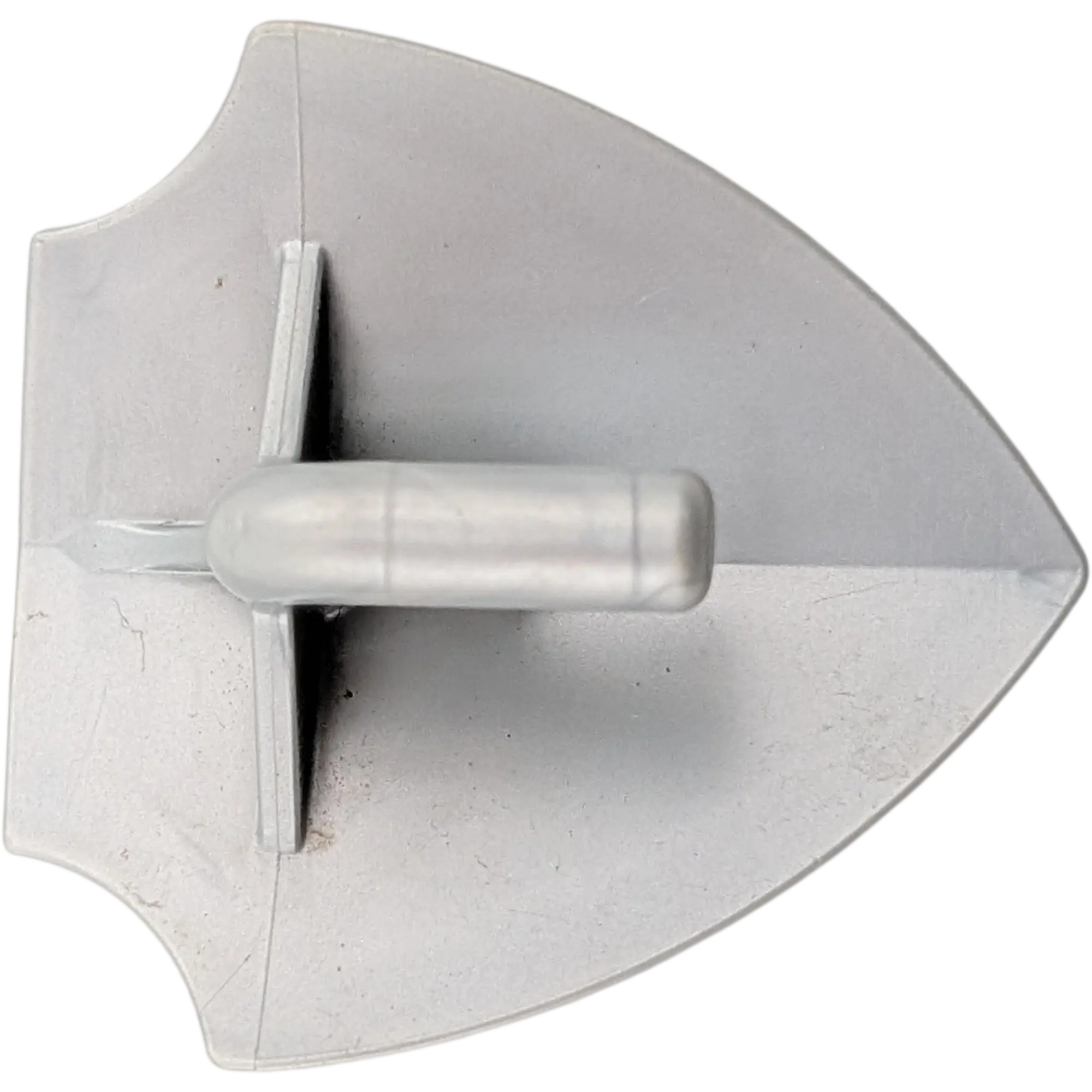 Lego Duplo Ritter Schild Schutzschild Hellgrau mit Löwenkopf und Krone Blau Gelb