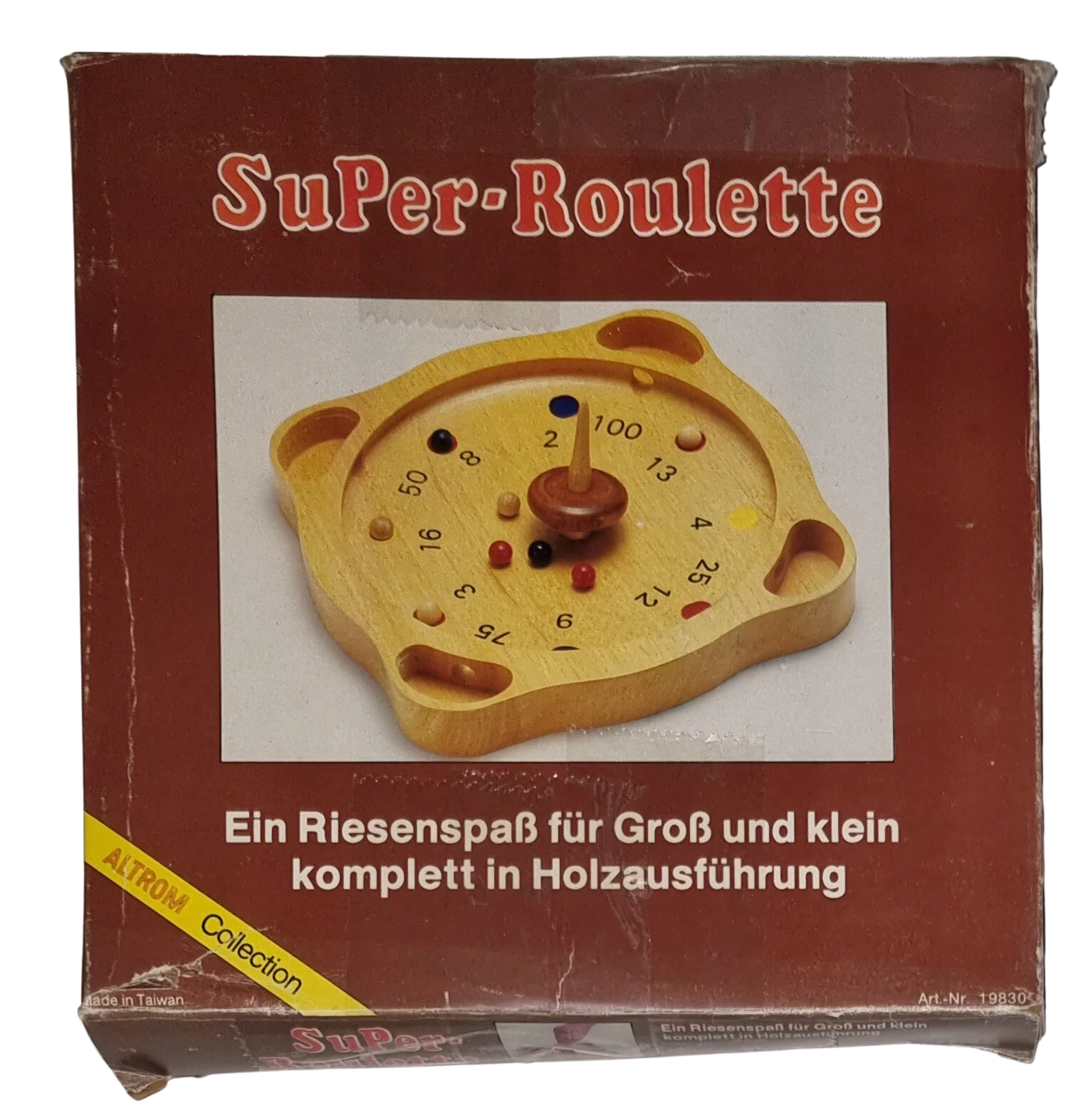 Holzroulette Super-Roulette