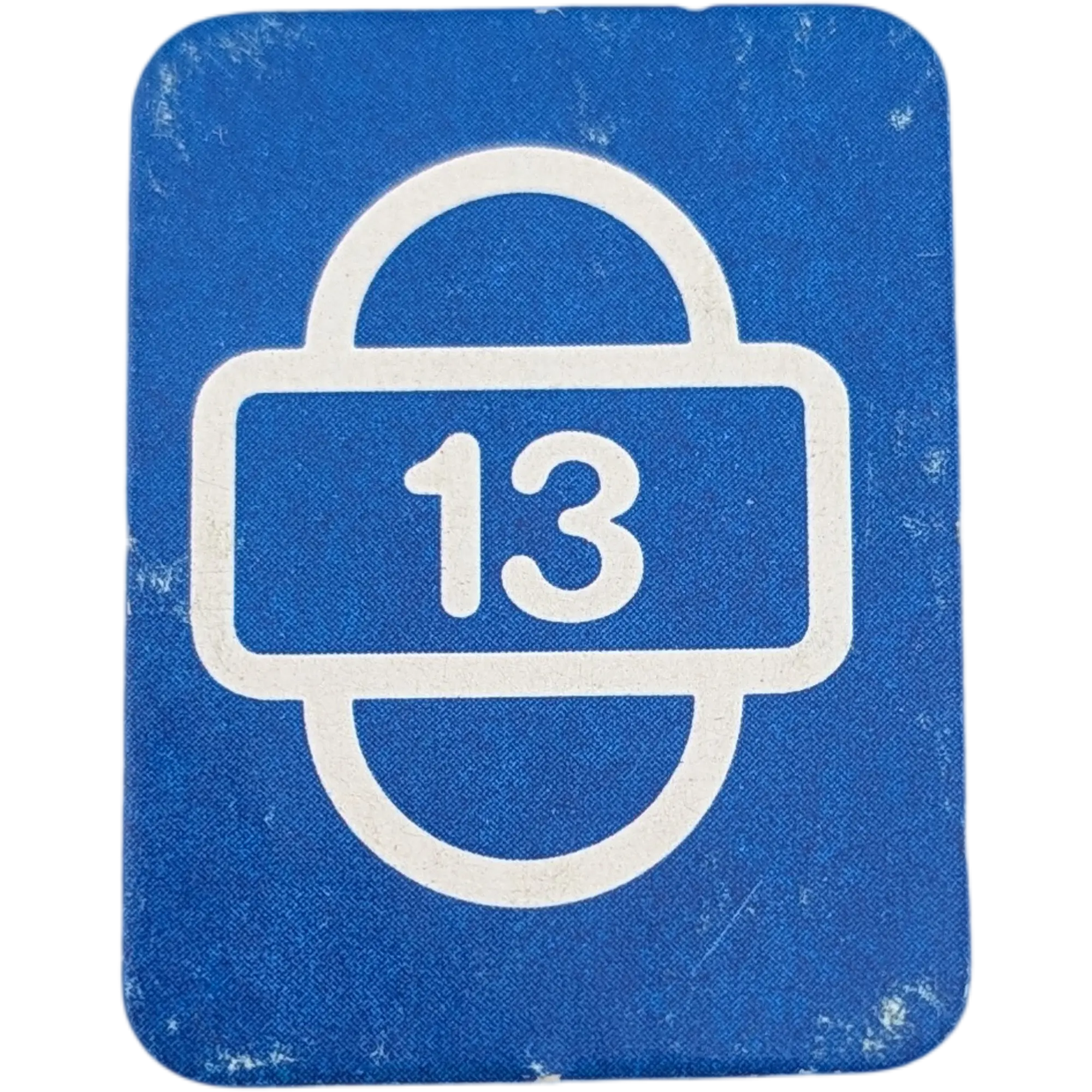 Ravensburger Scotland Yard Ersatzteile Blau Startkarte Zahl Dreizehn 13