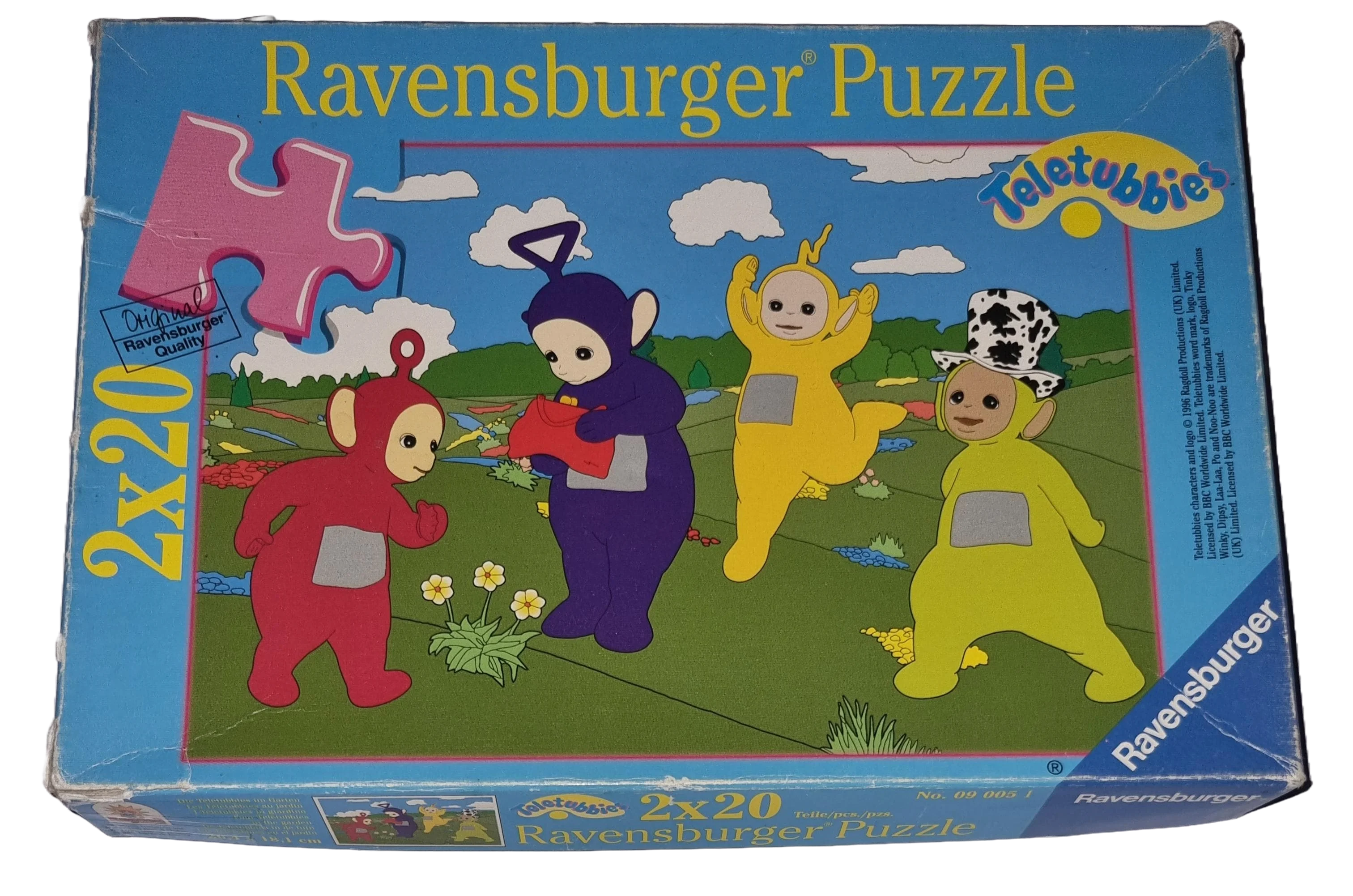 Ravensburger Teletubbies im Garten 2 Puzzle 2 x 20 Teile 090051