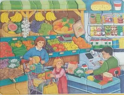 Ravensburger Beim einkaufen No. 066643