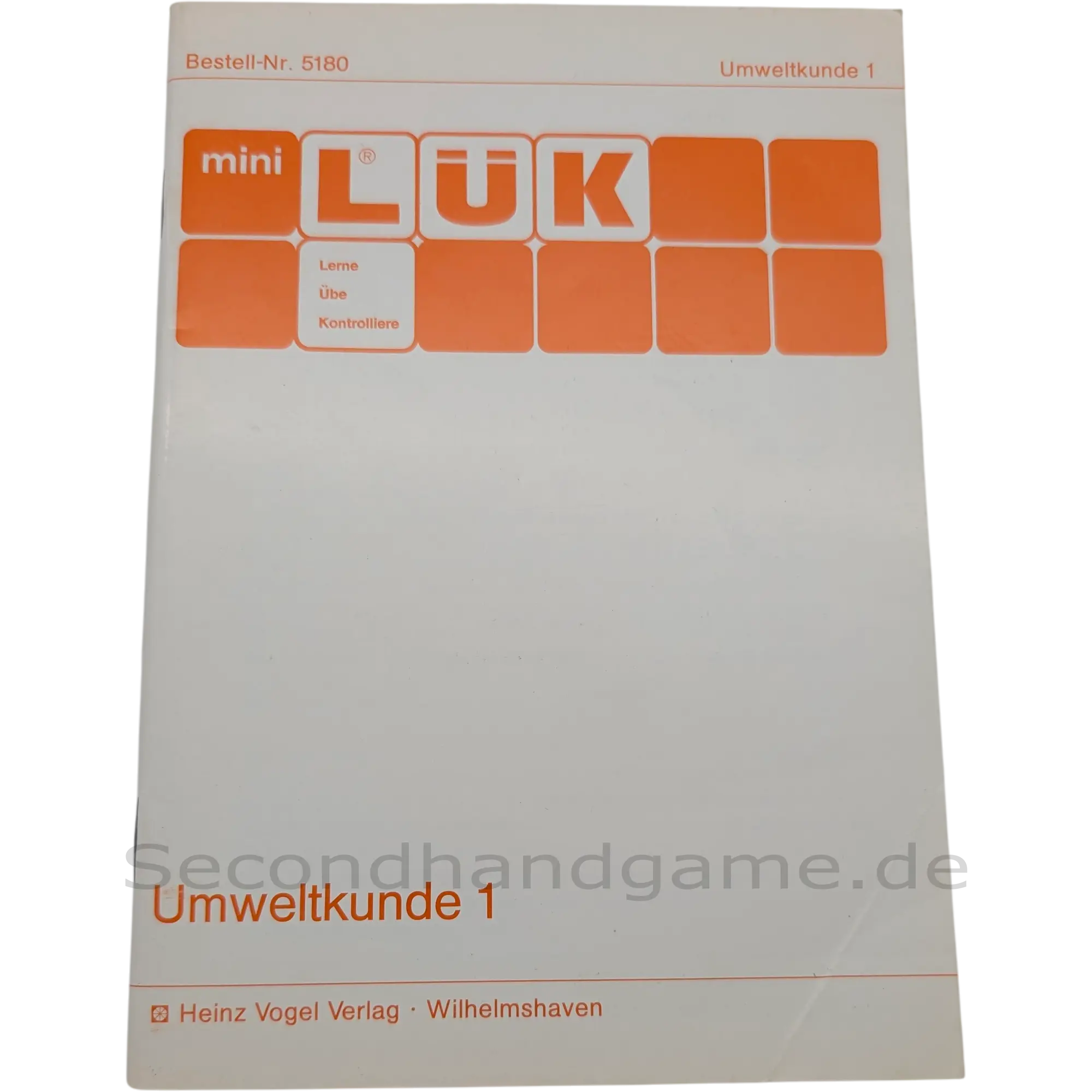 LÜK - Westermann mini LÜK Umweltkunde 1 5180, ab 7 Jahren LÜK - Westermann mini LÜK Umweltkunde 1 5180, ab 7 Jahren