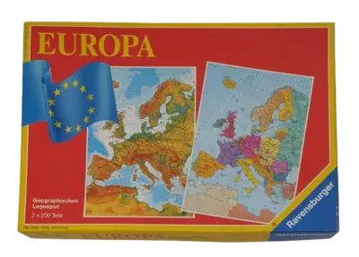 Ravensburger Europa Geographisches Legespiel 2x 200 Teile
