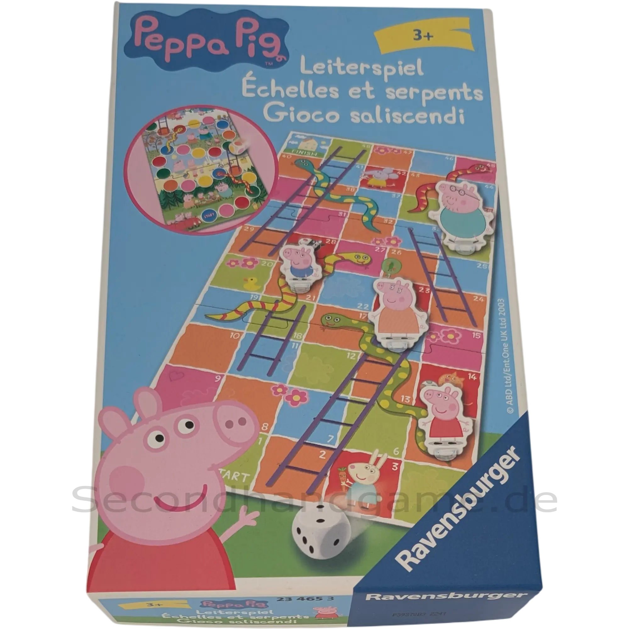 Ravensburger Peppa Pig Leiterspiel 234653, ab 3 Jahren