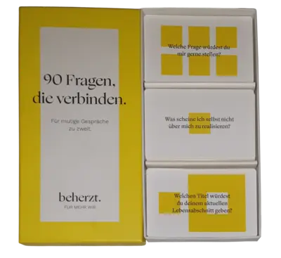 Beherzt 90 Fragen die verbinden