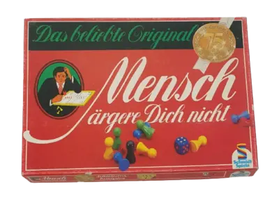 Schmidt Das beliebte Original Mensch ärgere dich nicht 6P.