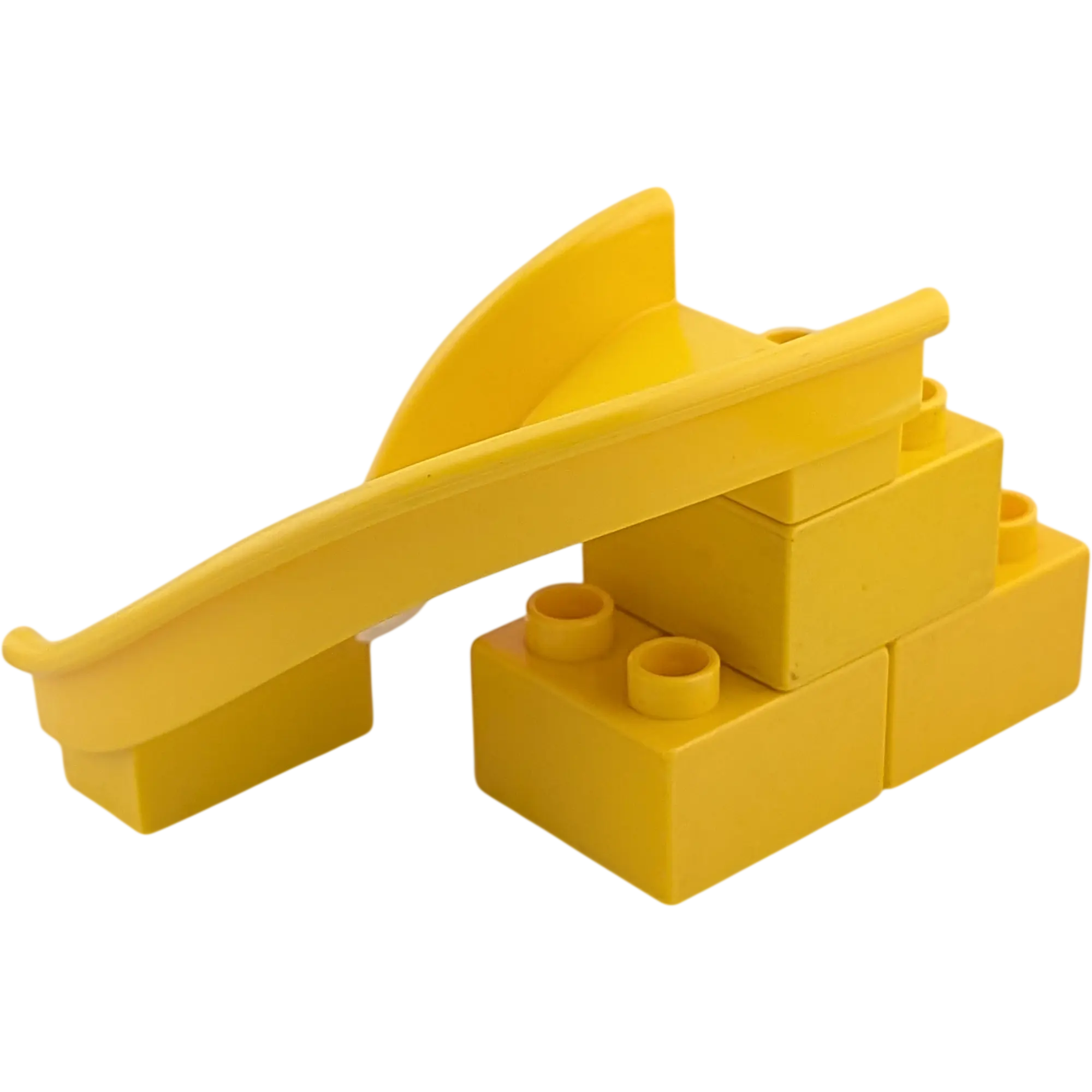 Lego Duplo Kurvenrutsche Gelb mit Treppe
