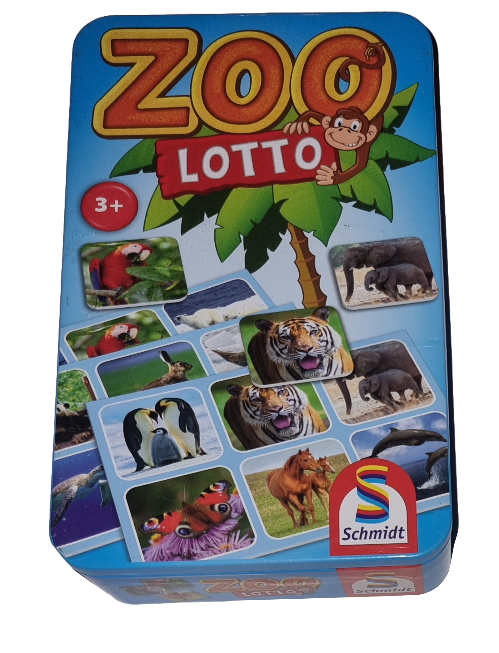 Schmidt Zoo Lotto in Metalldose 51433