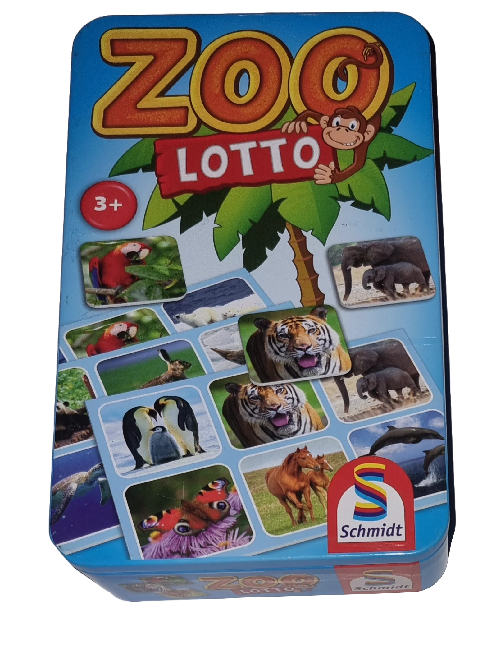 Schmidt Zoo Lotto in Metalldose 51433