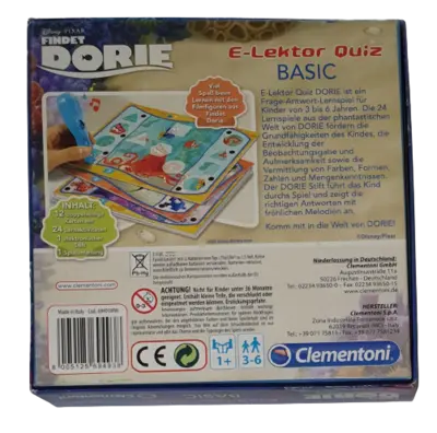 Clementoni E-Lektor Quiz Basic Findet Dorie