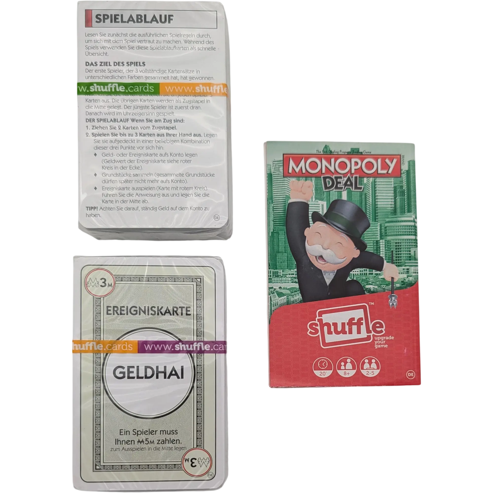 Hasbro Monopoly Deal Shuffle Edition, Ansicht 2