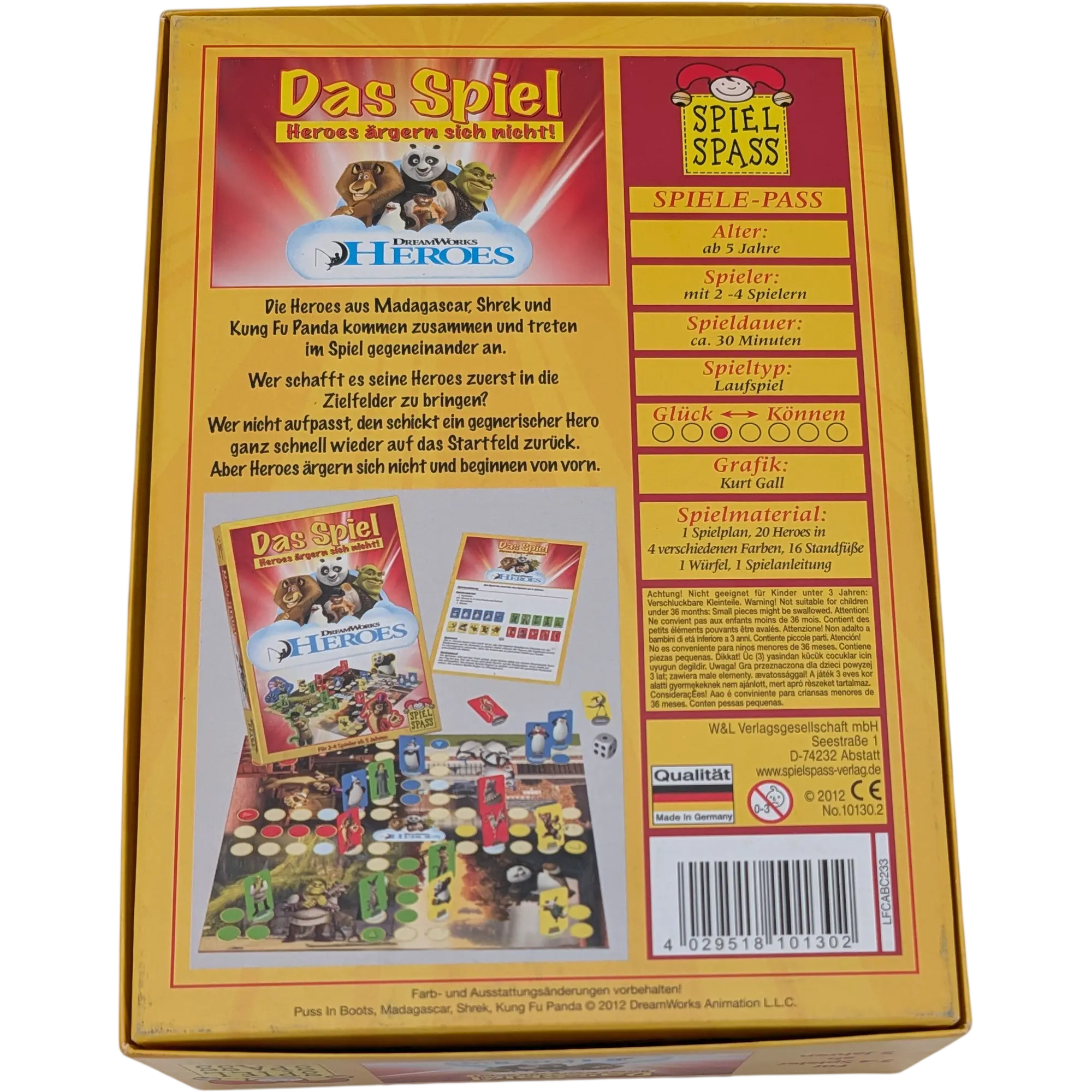 Spiel Spass Das Spiel Heroes ärgern sich nicht!