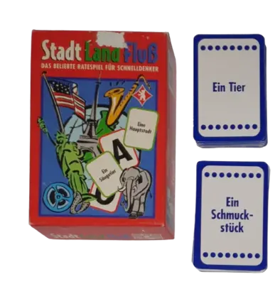 Berliner Spiele Stadt Land Fluß das beliebte Spiel