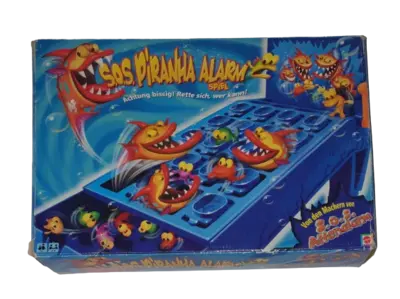 Mattel S.O.S. Piranhia Alarm Spiel