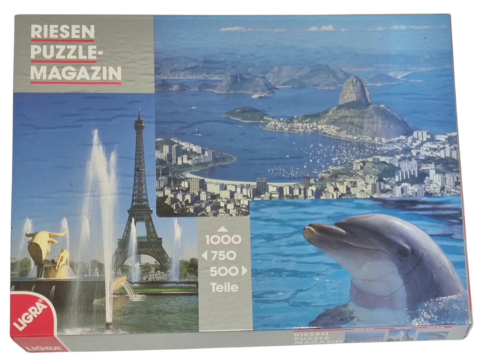 Ligra Puzzle-Magazin 1000 Teile, 750 Teile, 500 Teile