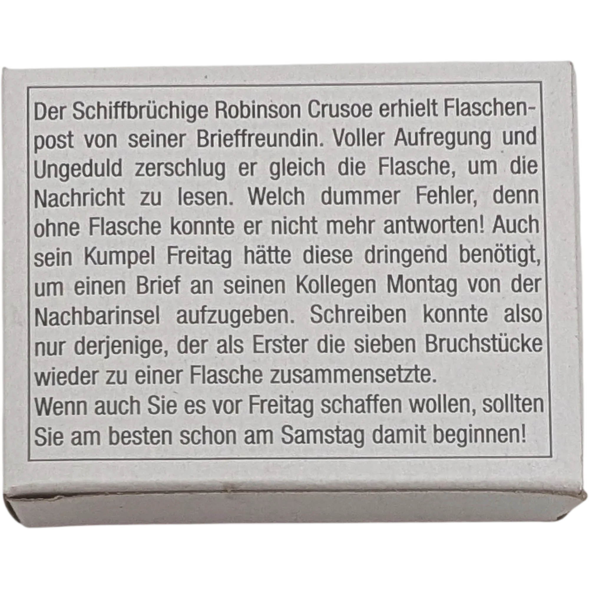 Bartl Mini Spiele Geduldspiele Das Flaschenpuzzle, Ansicht 3