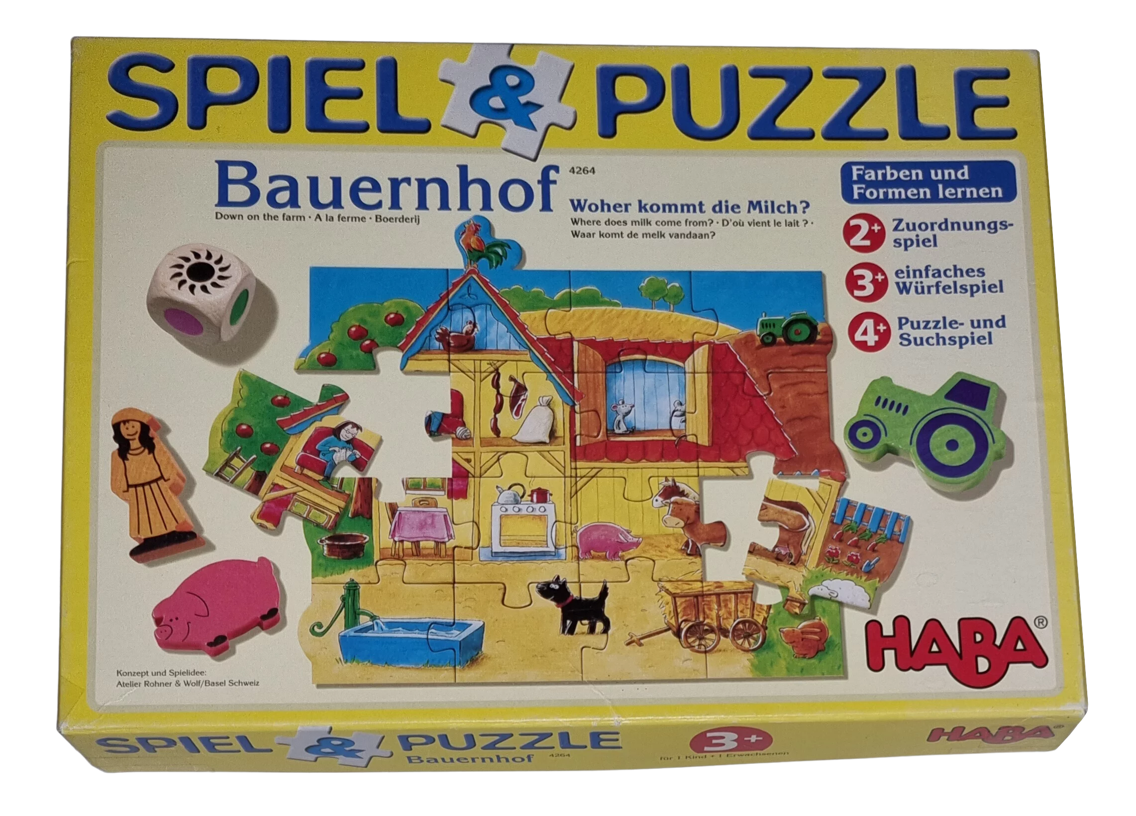 Haba Spiel & Puzzle Bauernhof 4264