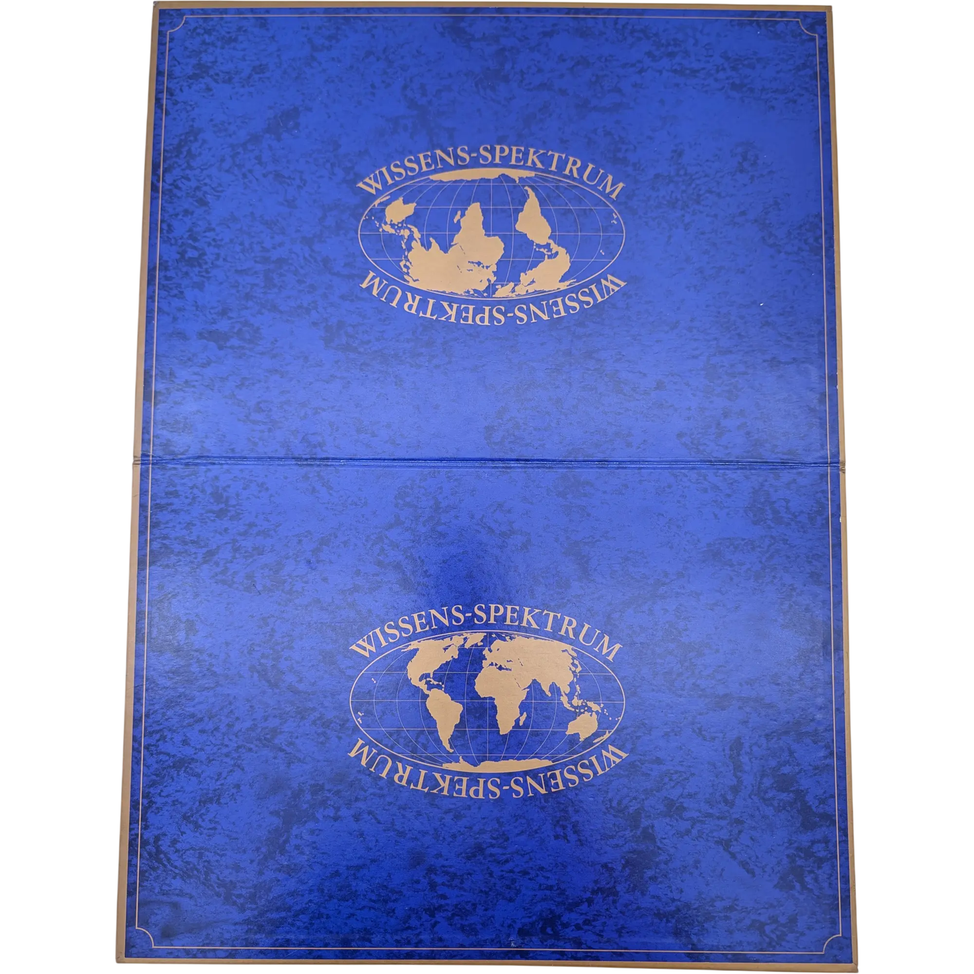 ASS Spielplan Spielbrett Wissens Spektrum Blauer Spielplan