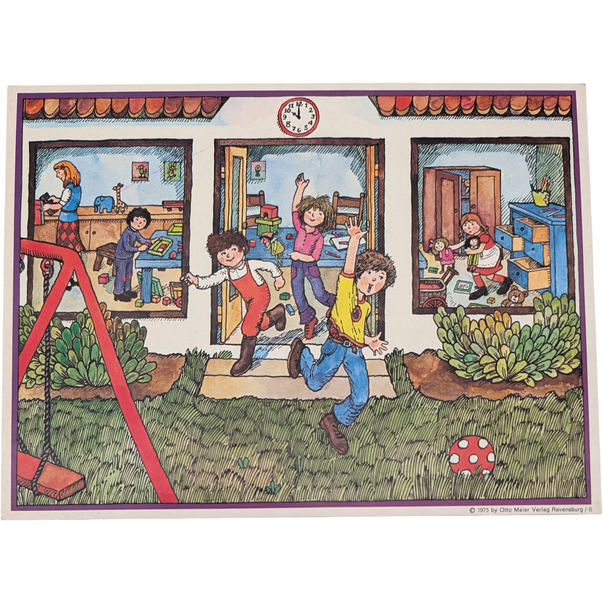 Ravensburger Vertragen und nicht schlagen Situationstafel Kindergarten