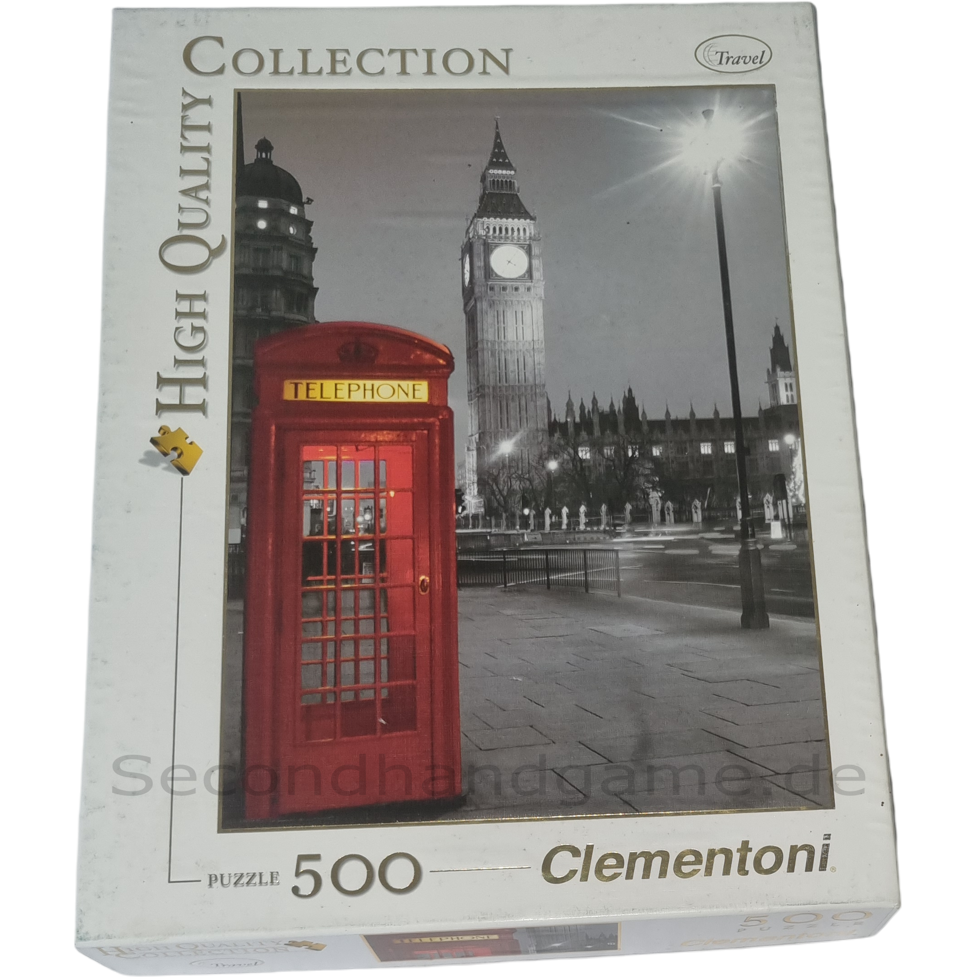 Clementoni High Quality Puzzle 500 Teile 30263 London Phone Box