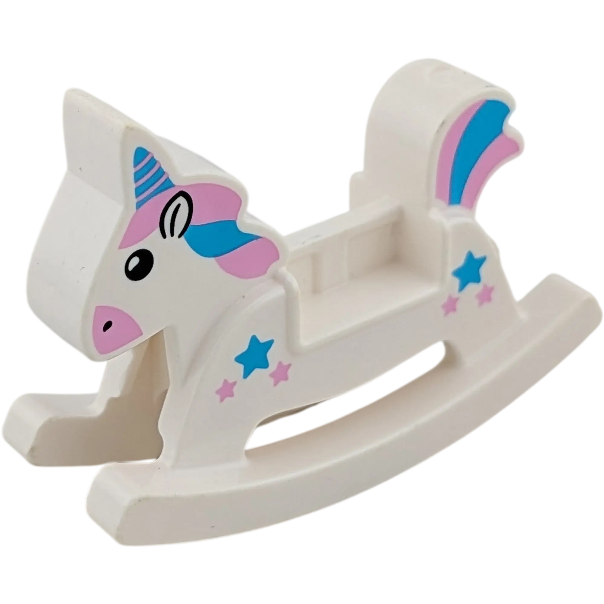 Lego Duplo Schaukelpferd Weiß Schaukeleinhorn