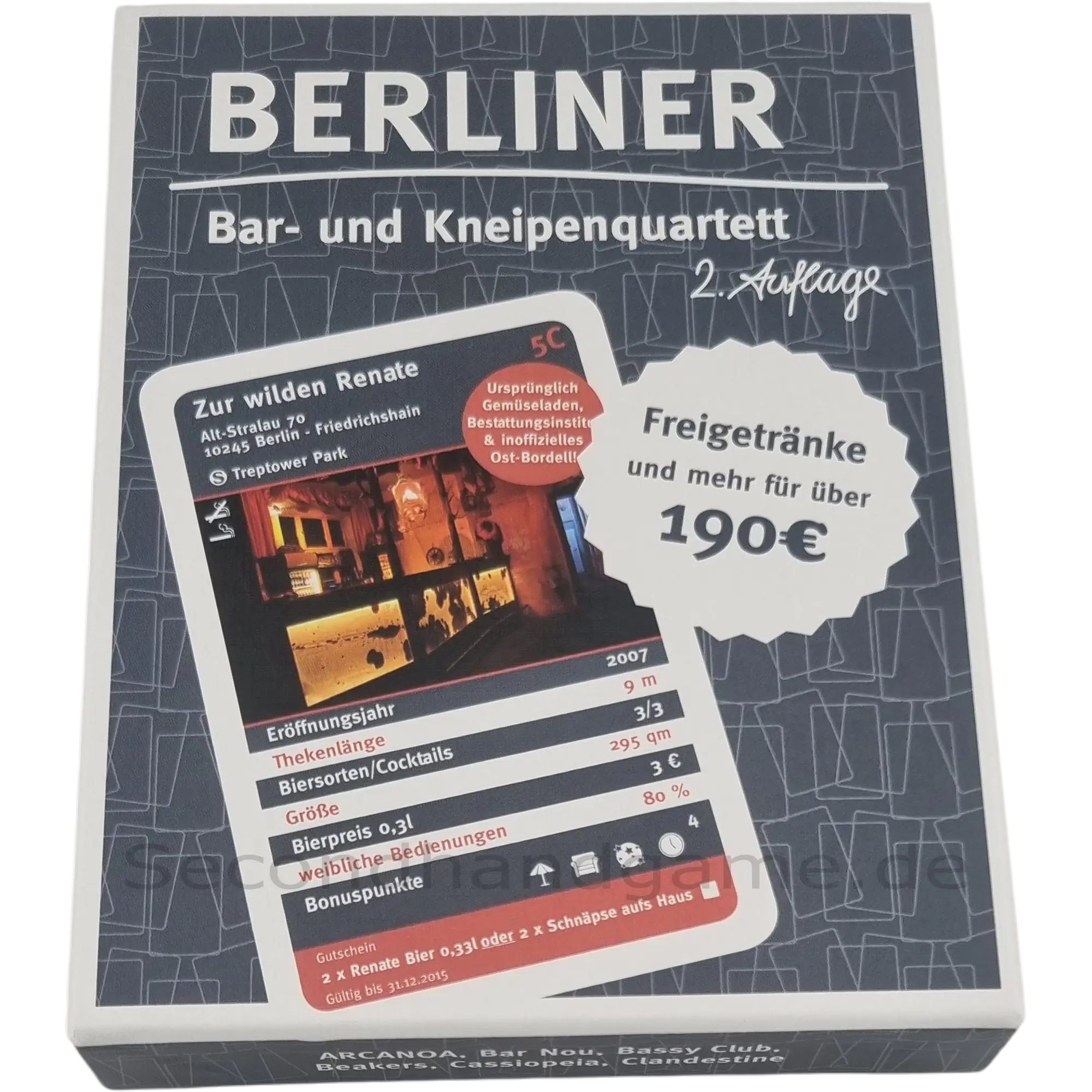 Berliner Bar- und Kneipenquartett 2. Auflage