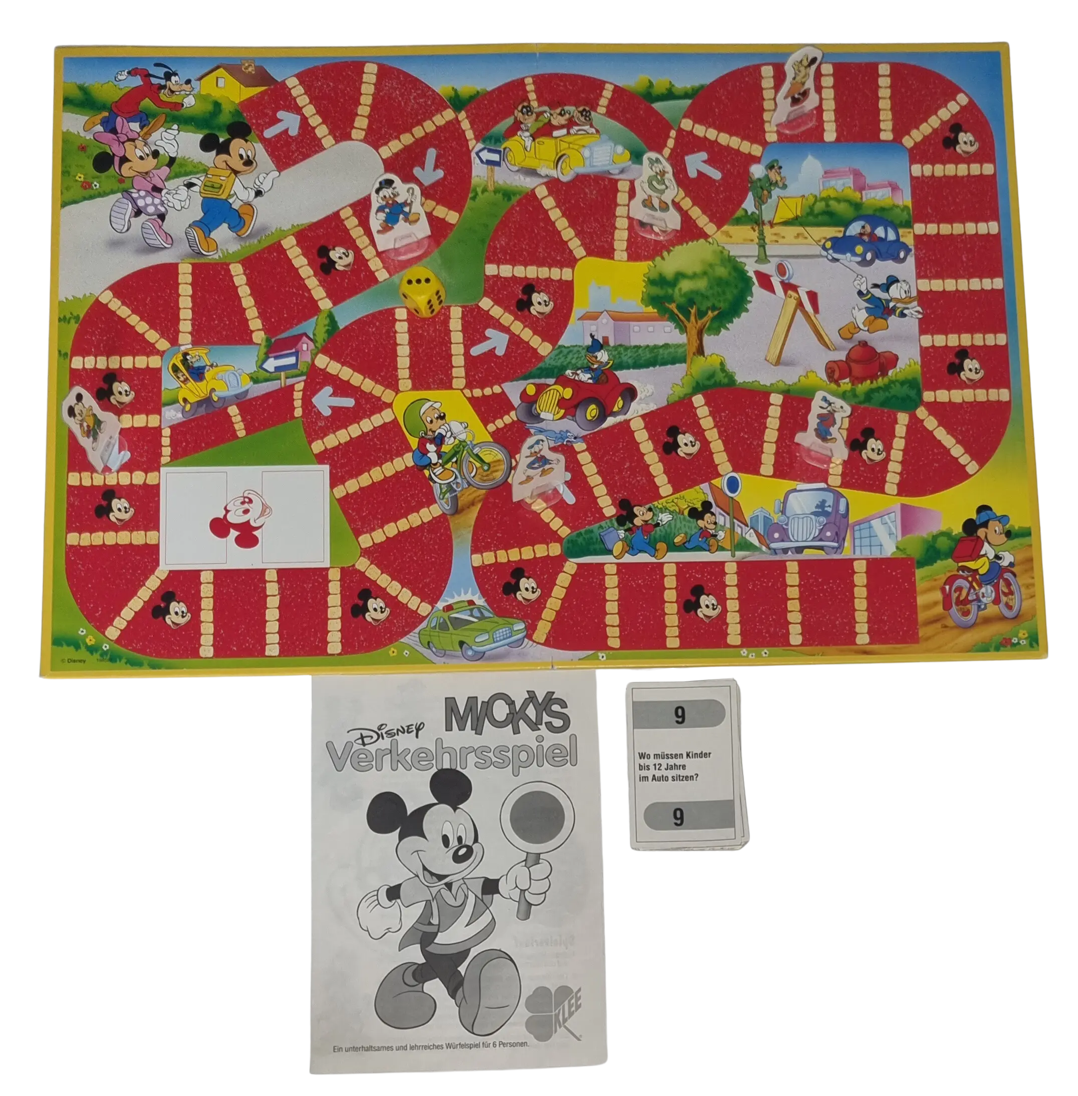 Klee Disney Mickys Verkehrsspiel 99460